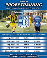 Probetraining beim BFV 08