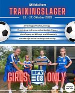 GIRLS ONLY +++ Mädchen-Trainingslager beim BFV 08