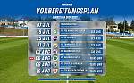 Aktualisierter Plan der Sommervorbereitung