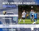 25. Spieltag NOFV Oberliga Nordost